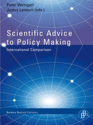 cover image of Scientific Advice to Policy Making